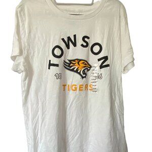 NWT University of Towson Tigers Champion Tee Shirt, Large